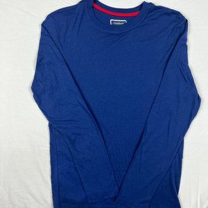 ClubRoom Blue long sleeve tee Size Small "BRAND NEW"
